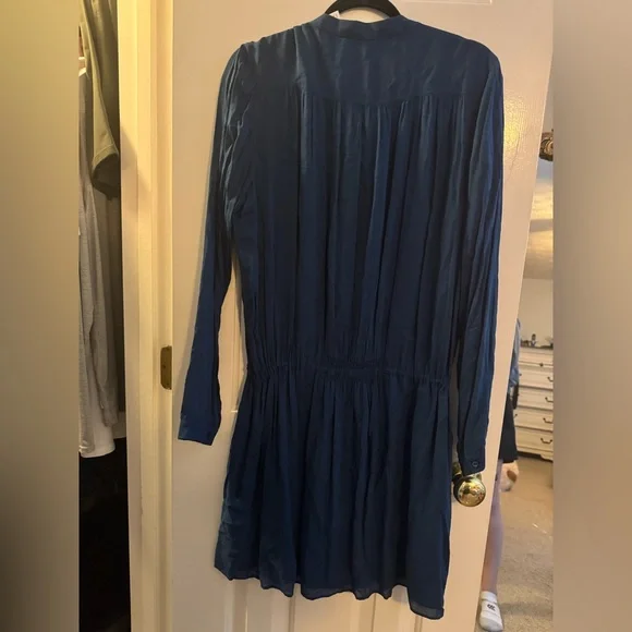 Vince Women’s Button Down Long Sleeve Dress Large - Picture 3 of 4